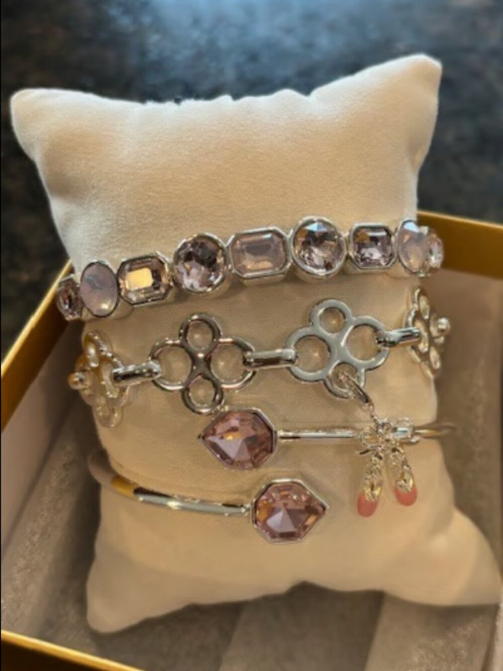 Bomb Party Sugarplums Dancing Bracelet Stack